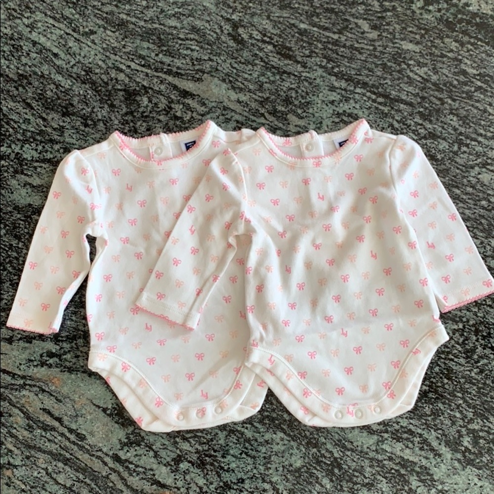 TWO Janie and Jack Onesies